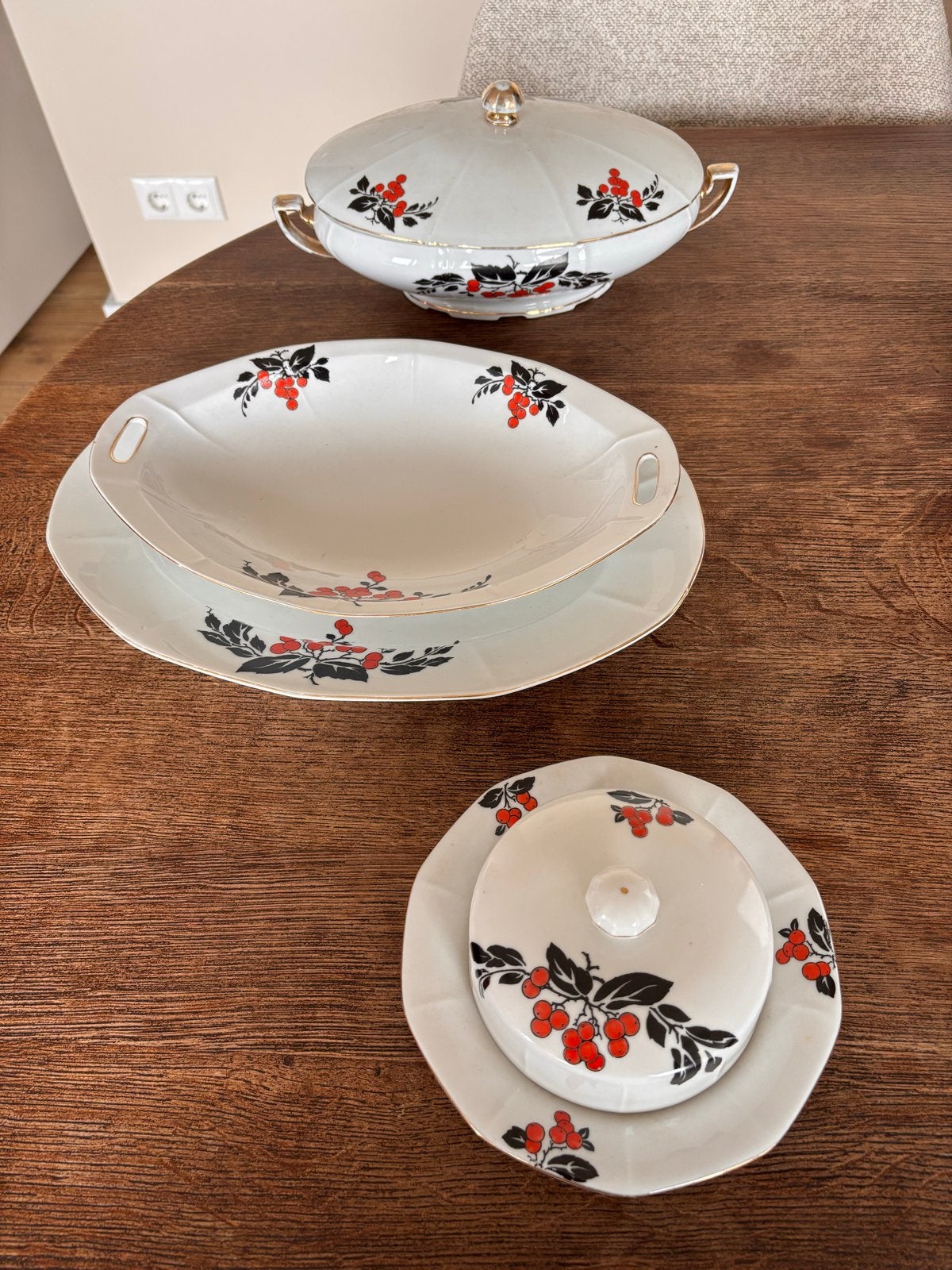 Victoria Czechoslovakia servies set, Antiek en Kunst, Antiek | Porselein, Ophalen of Verzenden