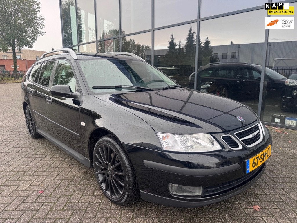 Saab 9-3 Sport Estate 1.8 Vector, Auto's, Gebruikt, 4 cilinders, Origineel Nederlands, Handgeschakeld