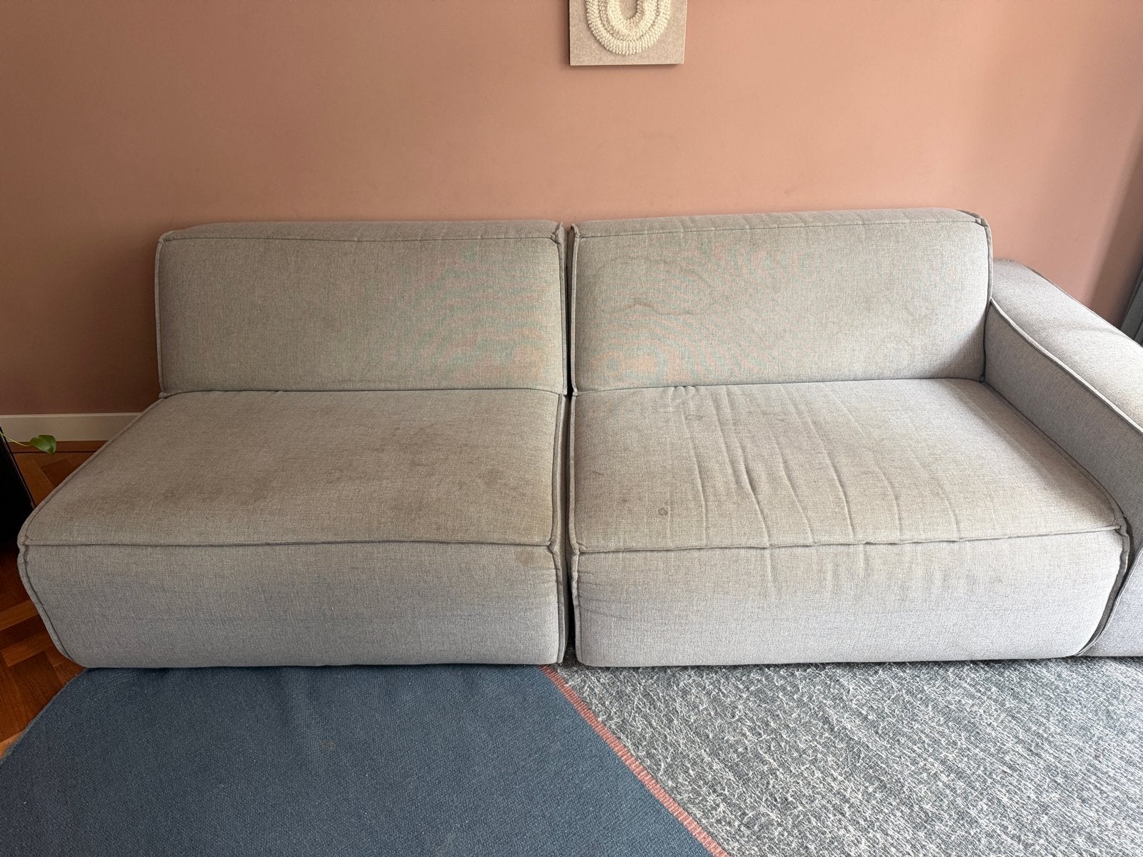 Loods5 bank 230 breed, Gebruikt, Driepersoons, 75 tot 100 cm, Ophalen of Verzenden