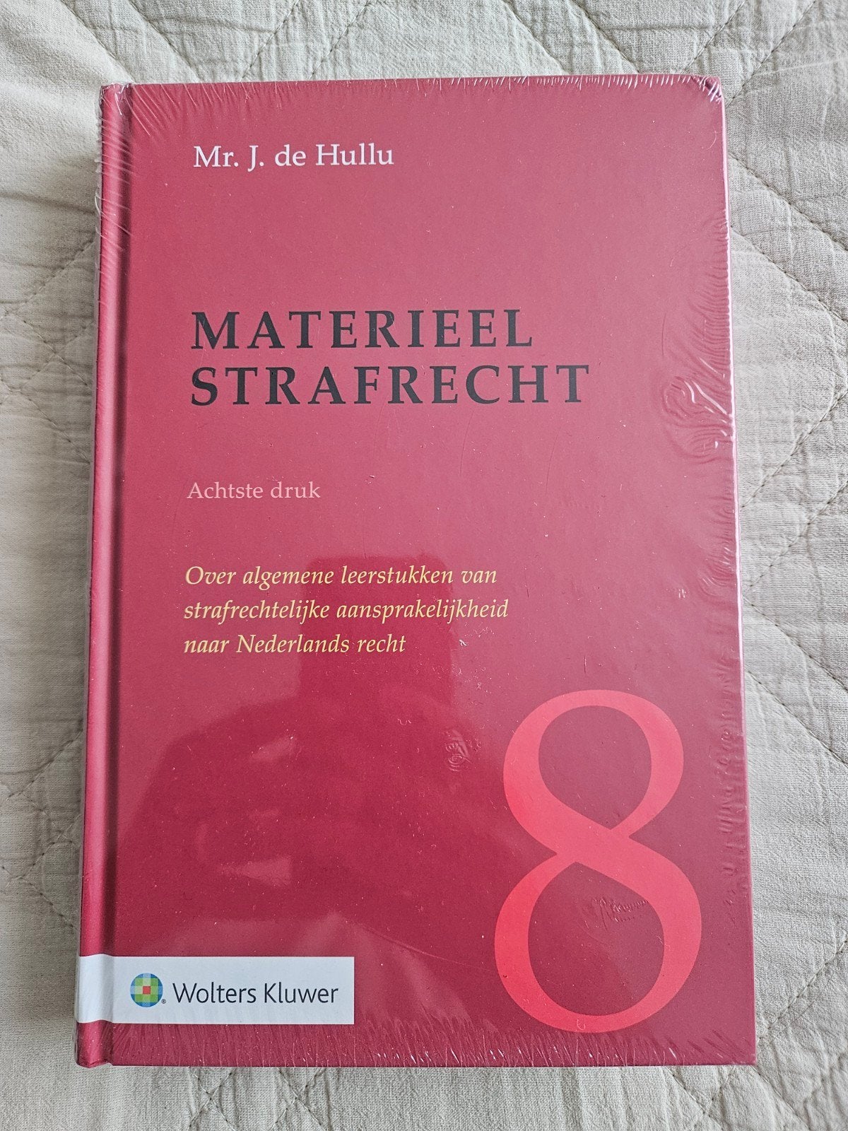 J. de Hullu - Materieel strafrecht, Ophalen of Verzenden, Zo goed als nieuw, J. de Hullu