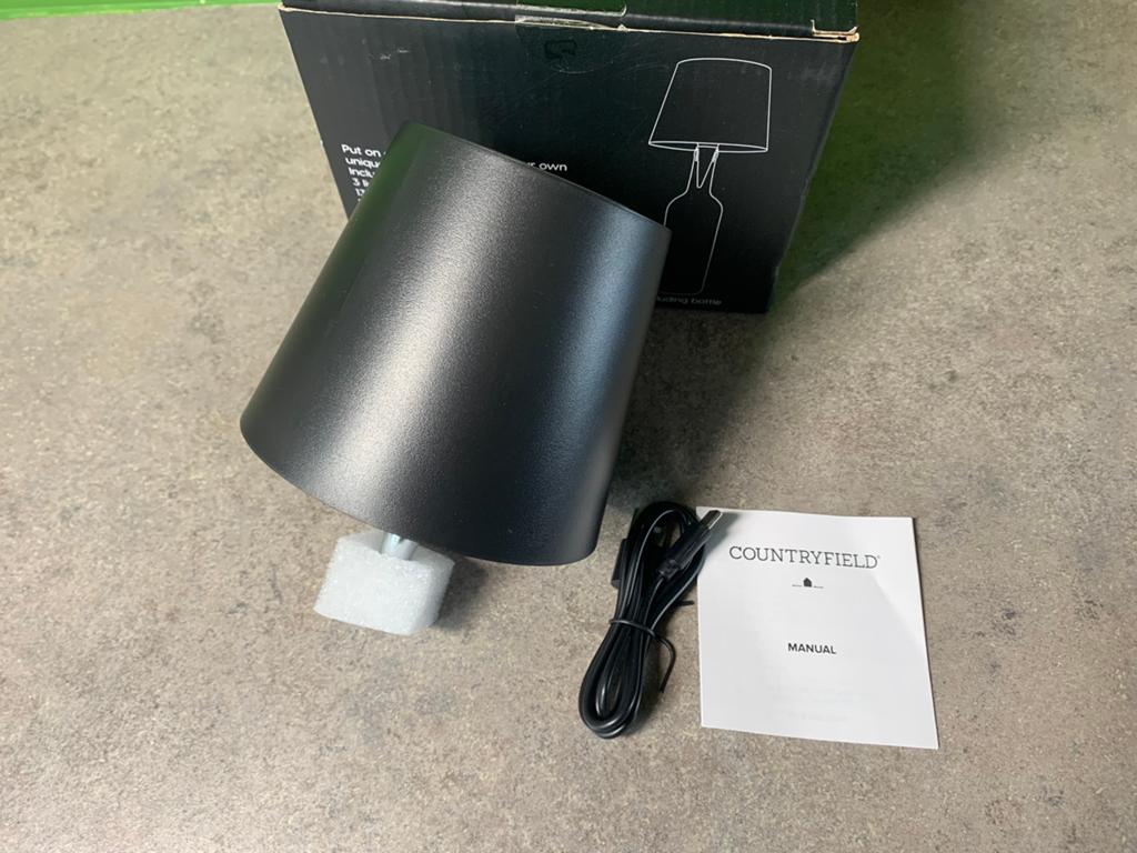 Countryfield LED flessenlamp, Ophalen of Verzenden, Nieuw, Overige materialen
