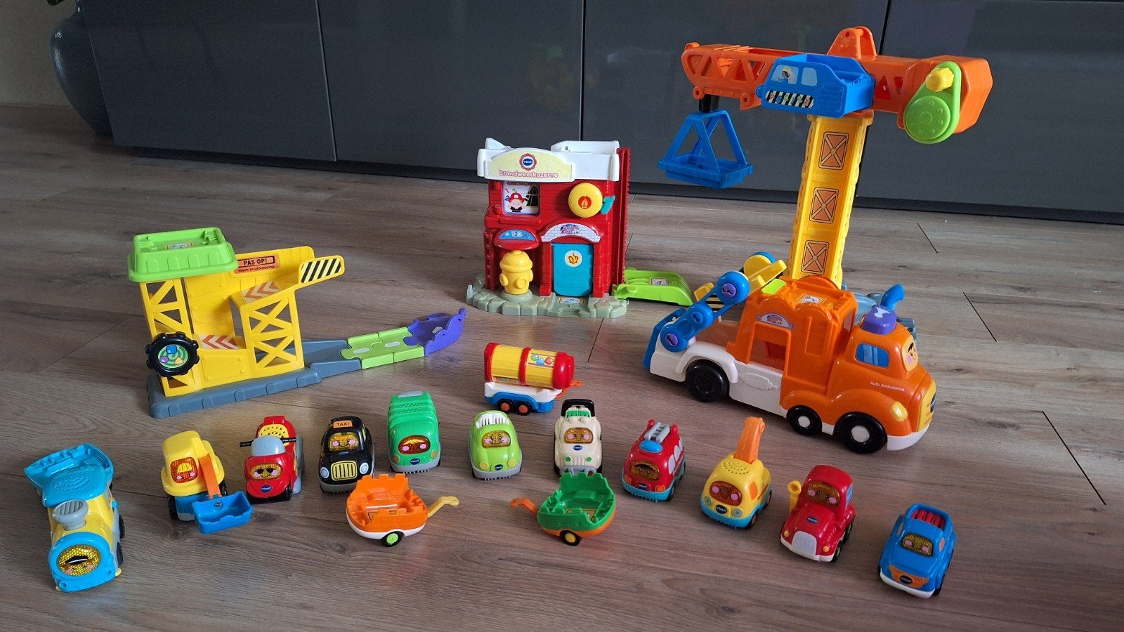 VTech Toet Toet Auto's en Zoef Zoef Dieren speelset, Kinderen en Baby's, Speelgoed | Vtech, Ophalen, Gebruikt, 6 maanden tot 2 jaar
