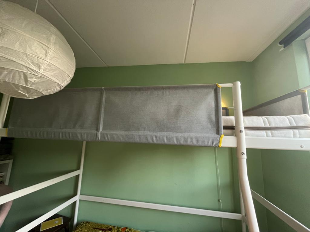 IKEA SMÅSTAD Hoogslaper zonder matras, Gebruikt, Eenpersoons, Ophalen of Verzenden, 200 cm