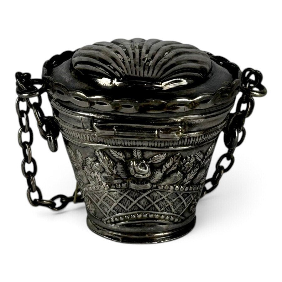 Een zilveren naaitonnetje, Ophalen of Verzenden, Zilver
