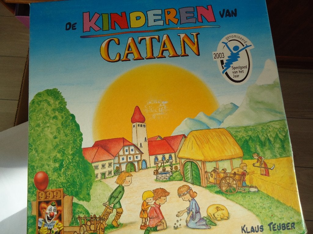 KInderen van Catan, Hobby en Vrije tijd, Ophalen of Verzenden, Zo goed als nieuw