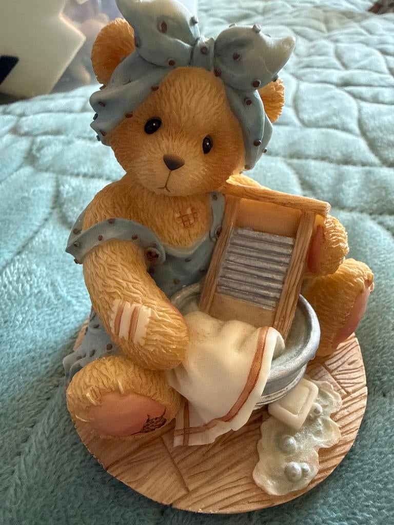 Cherished Teddies Jane "I'm All Washed Up Without You", Verzamelen, Ophalen, Zo goed als nieuw, Beeldje, Cherished Teddies