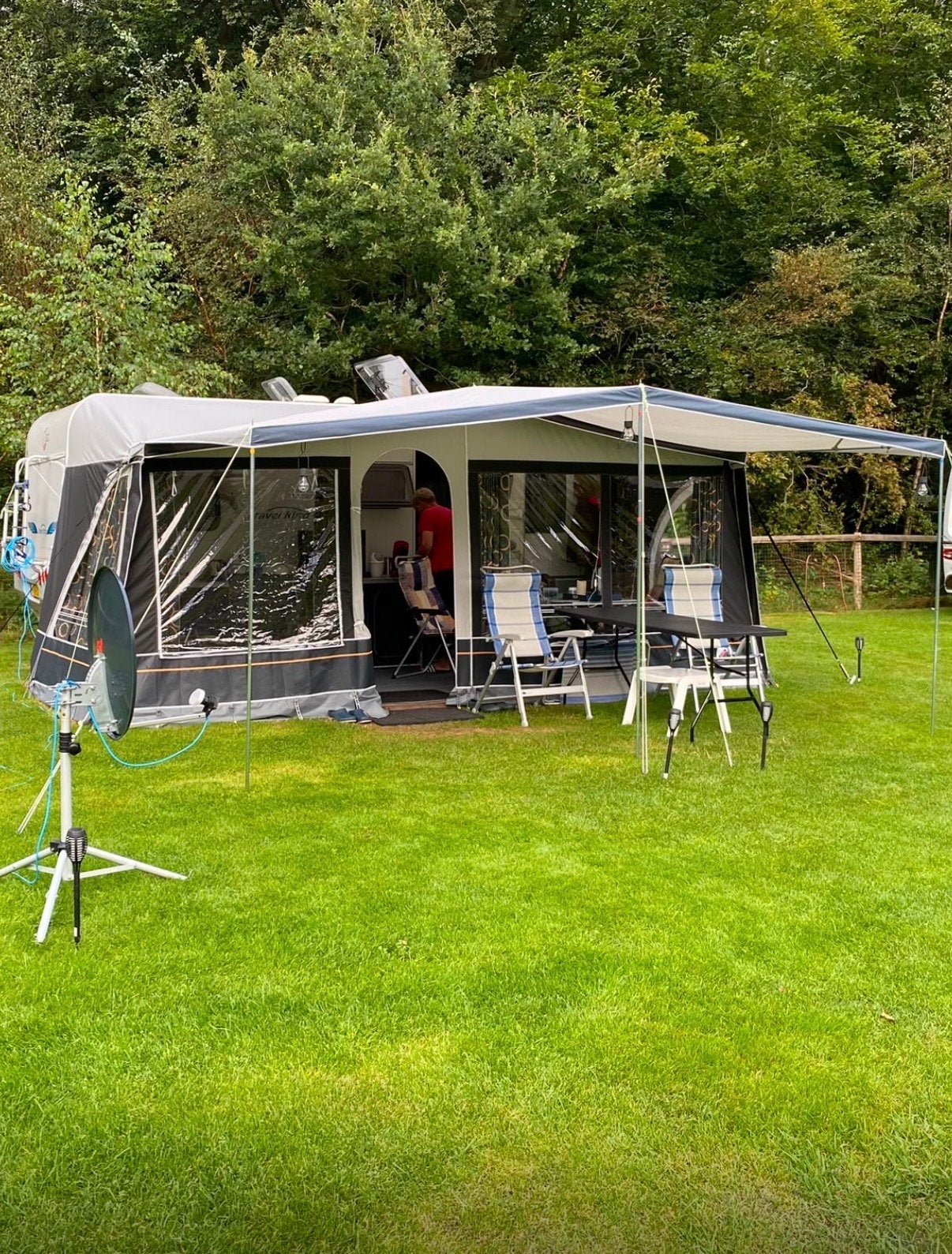 Dorema Multi Nova voortent (excl. luifel) omloop 13, Caravans en Kamperen, Voortenten en Luifels, Ophalen, Gebruikt, Dorema