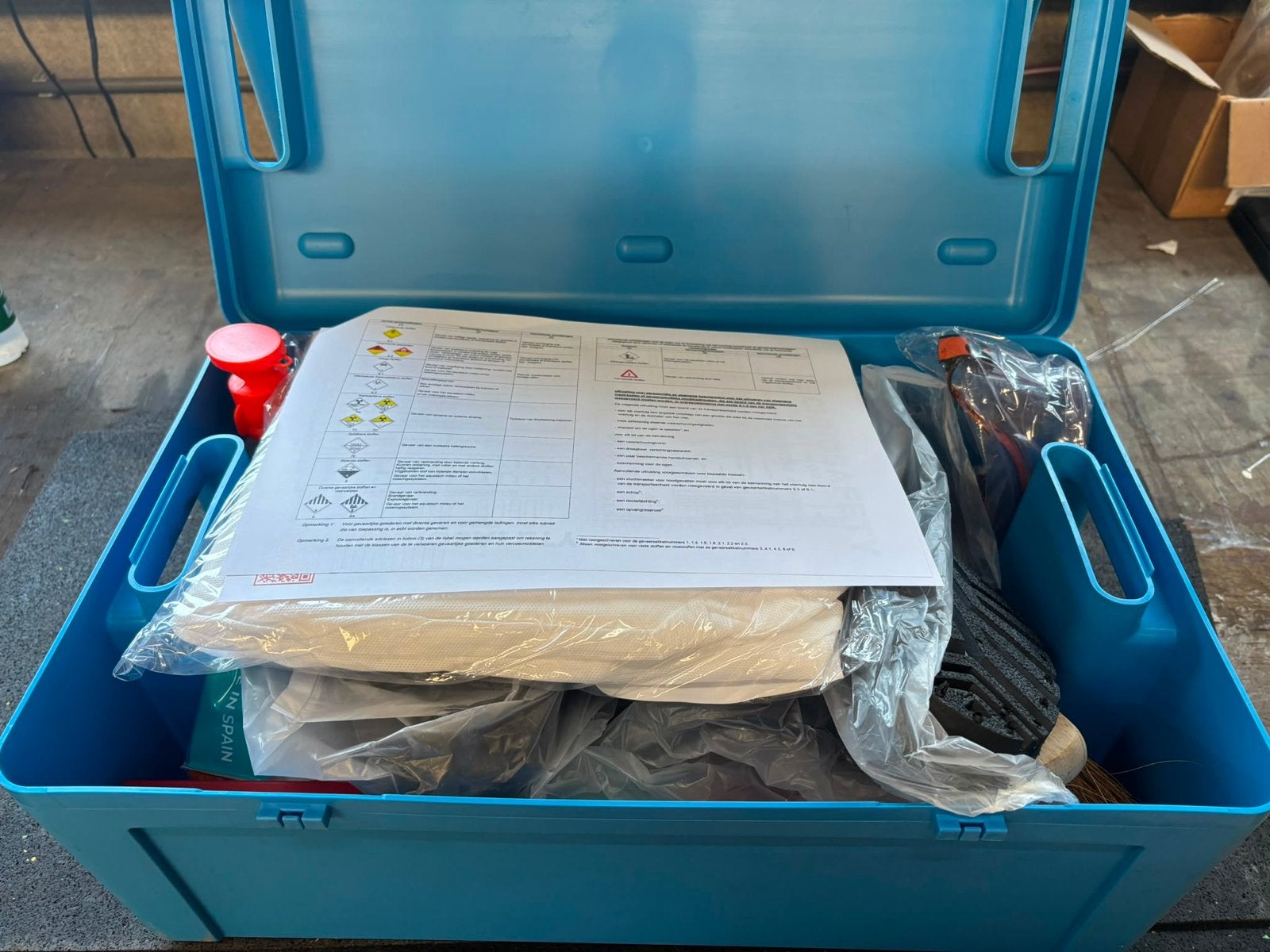 6x ADR koffer compleet voor chauffeurs, Ophalen of Verzenden