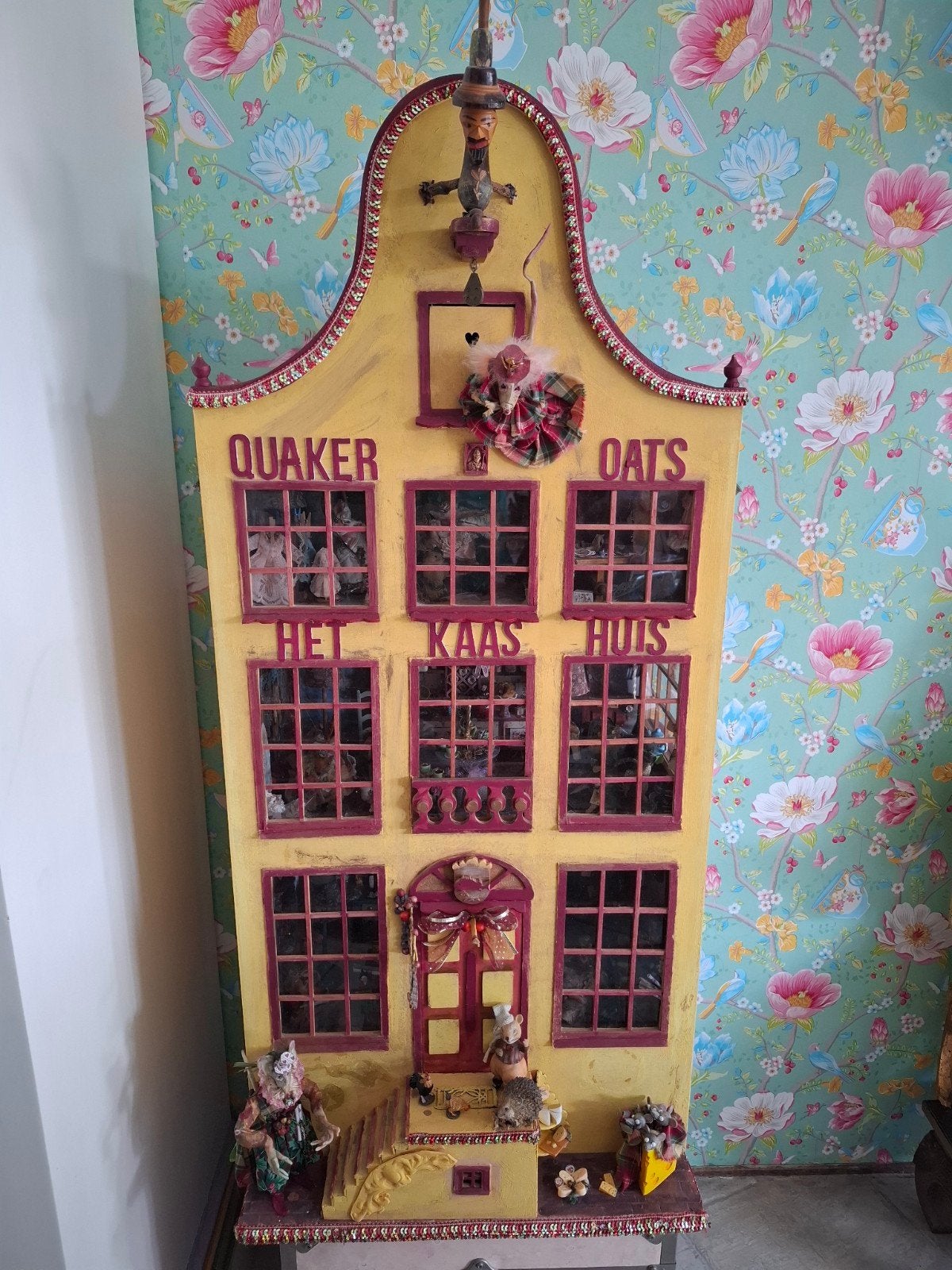 Uniek Handgemaakt Muizen Poppenhuis - Nergens te Koop!, Ophalen, Zo goed als nieuw, Poppenhuis