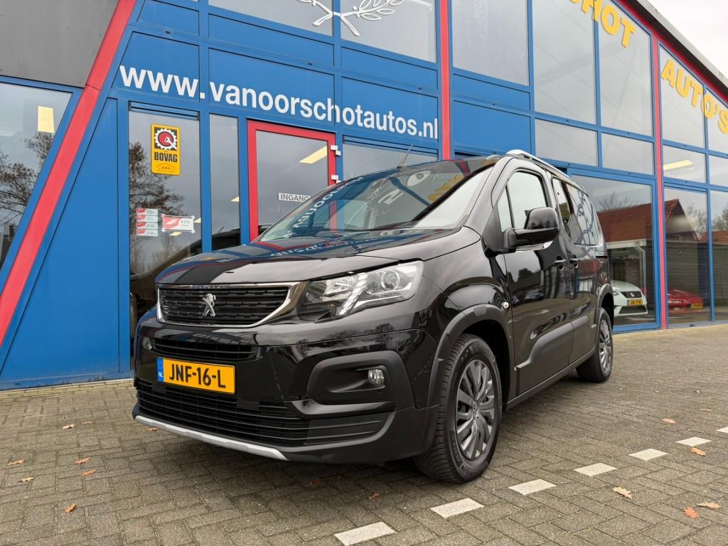 Peugeot RIFTER 1.2 130pk Automaat  Navi Carplay Camera Airco, Auto's, Peugeot, Automaat, Huisgarantie, 1199 cc, Met garantie (alle)