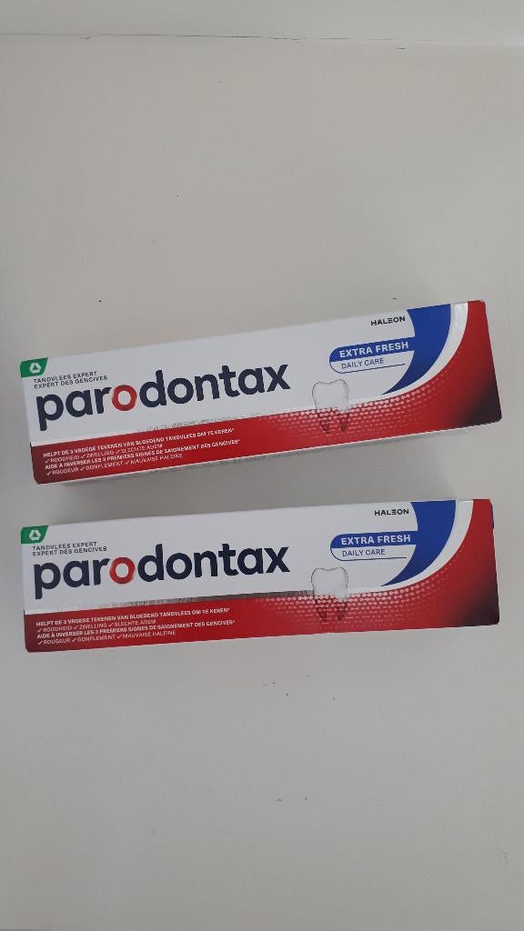 Parodontax Tandpasta Extra Fresh - 75 ml - 2x (Nieuw/Dicht), Ophalen of Verzenden, Nieuw, Tandpasta