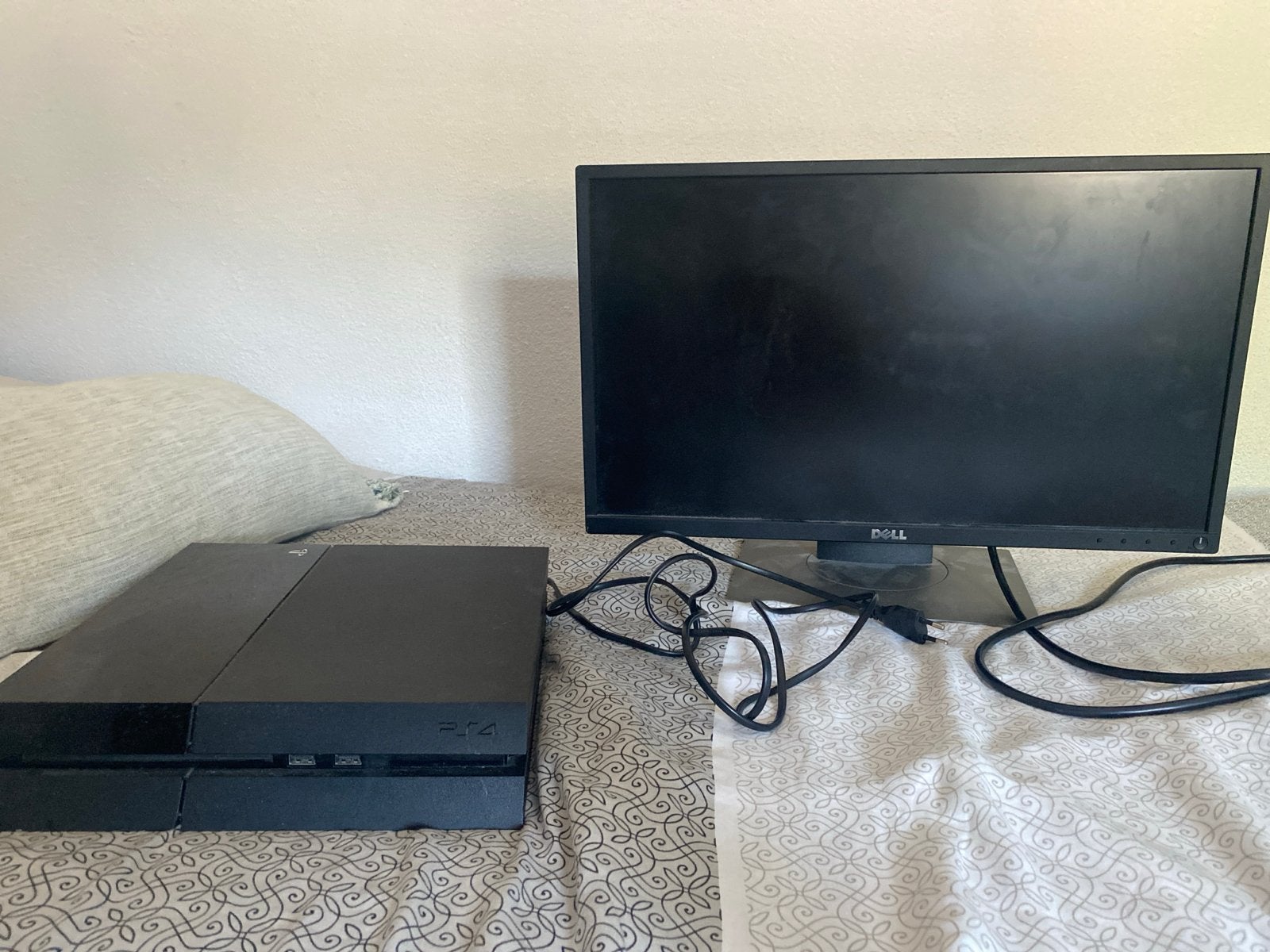 PS4 Original met Dell Monitor - Complete Set, Spelcomputers en Games, Spelcomputers | Sony PlayStation 4, Ophalen of Verzenden