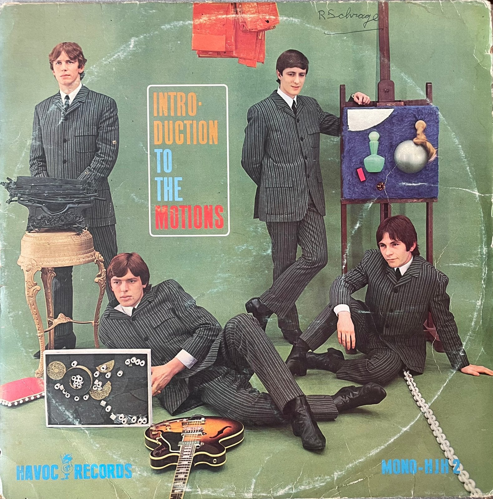 Nederbeat LP The Motions - Introduction To (1965 Flipback), Ophalen of Verzenden, 12 inch, Overige genres