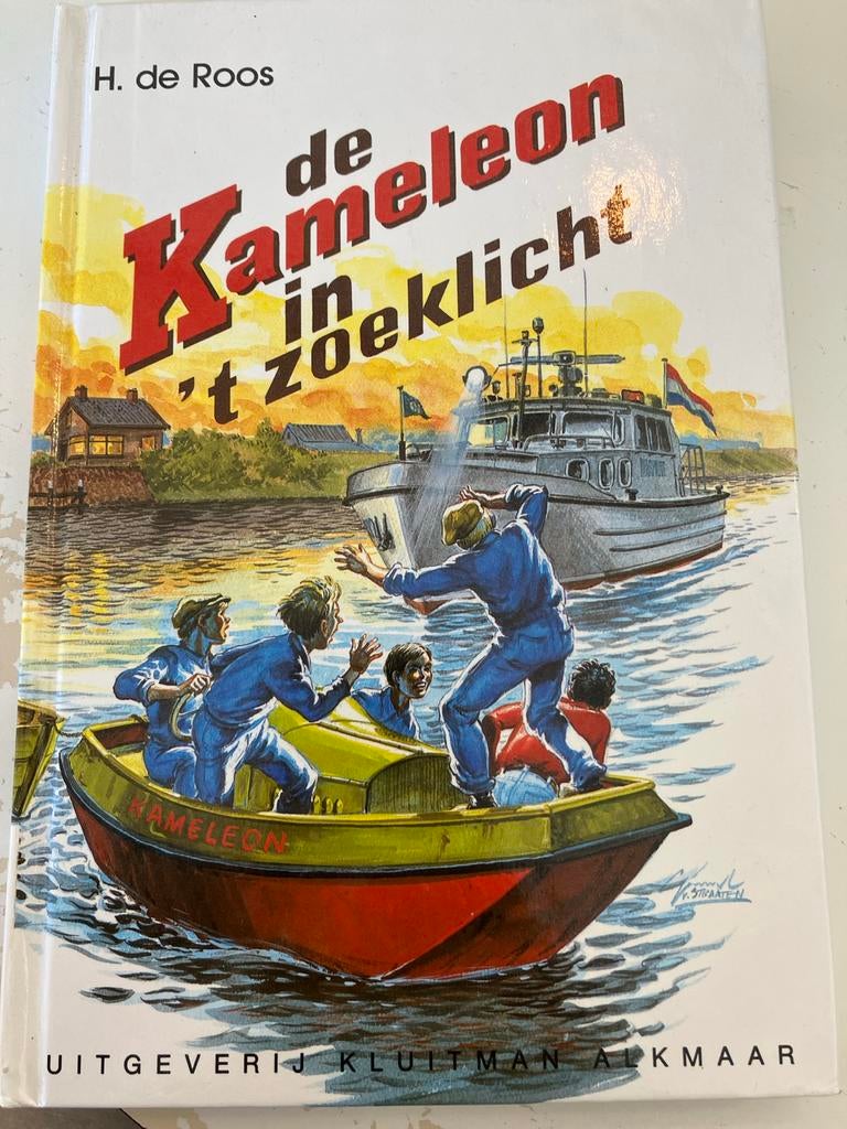 De Kameleon in 't Zoeklicht - H. de Roos, Ophalen of Verzenden, Gelezen, Fictie algemeen