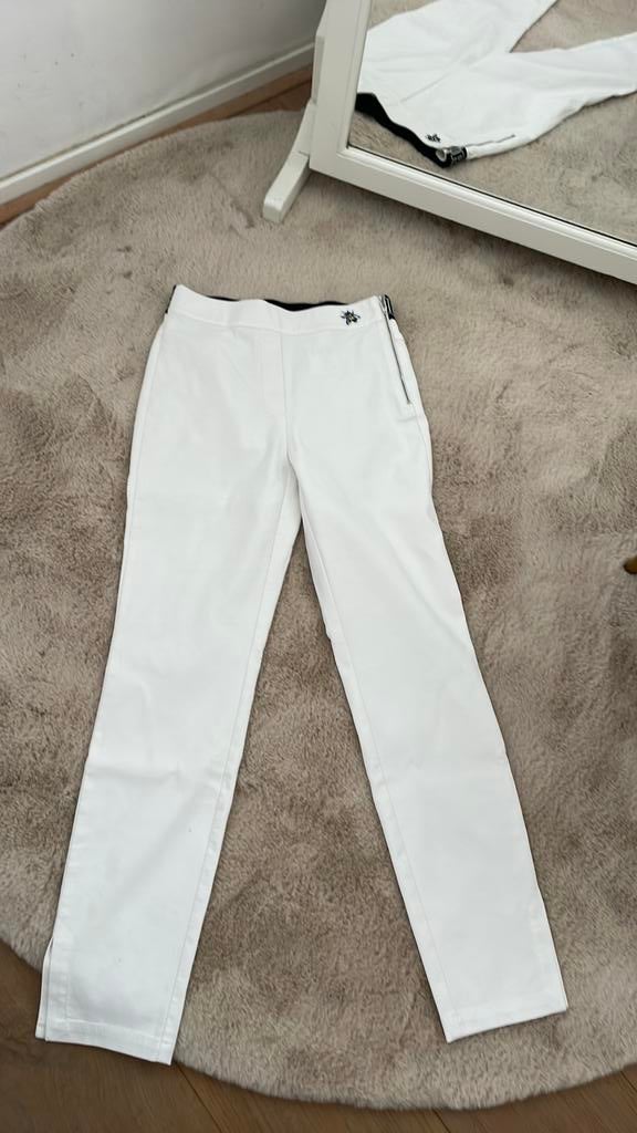 Marccain broek N1, Kleding | Dames, Broeken en Pantalons, Ophalen of Verzenden, Zo goed als nieuw, Wit, Lang