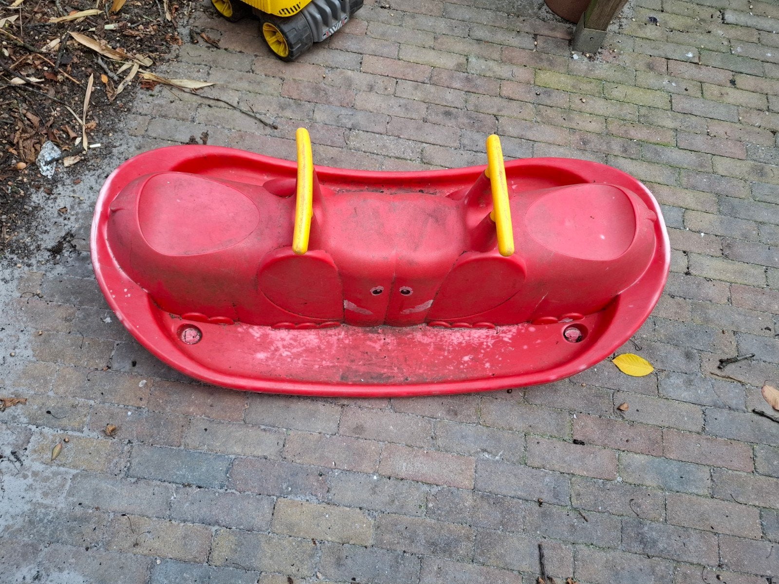 Rode wipkip voor 1, 2 of 3 kinderen - Gebruikt, Kinderen en Baby's, Ophalen, Gebruikt, Overige typen