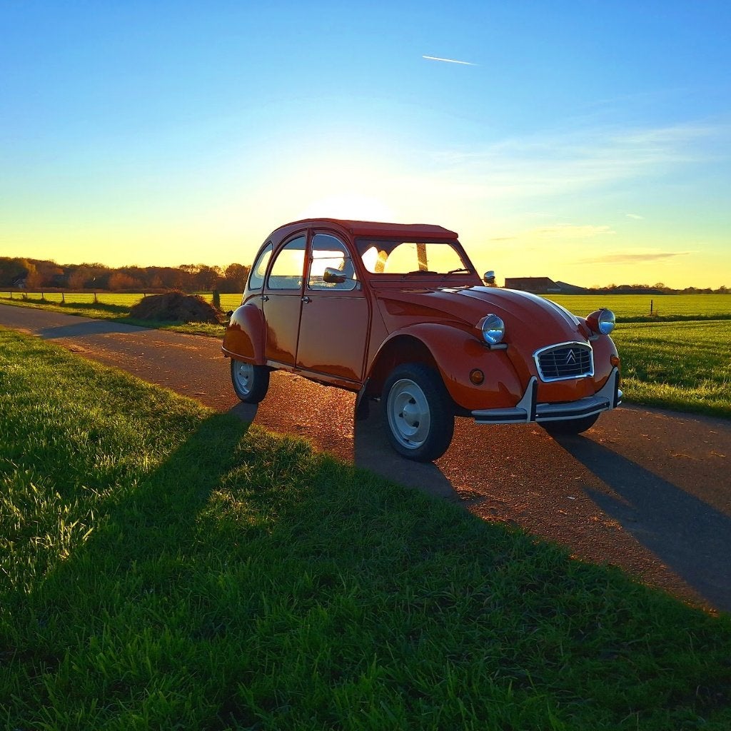 Citroën 2CV 0.6 1983 Compleet gerestaureerd, Auto's, Voorwielaandrijving, Stof, 602 cc, 2CV