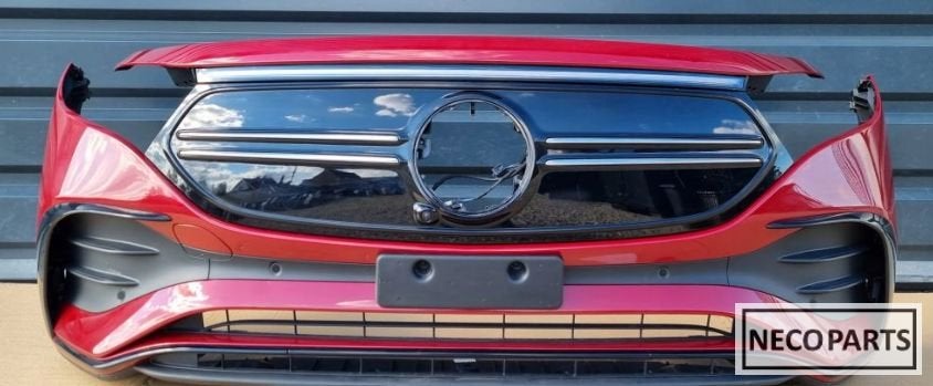 MERCEDES EQA H243 VOORBUMPER BUMPER COMPLEET ORIGINEEL, Gebruikt, -, Voor, Ophalen of Verzenden