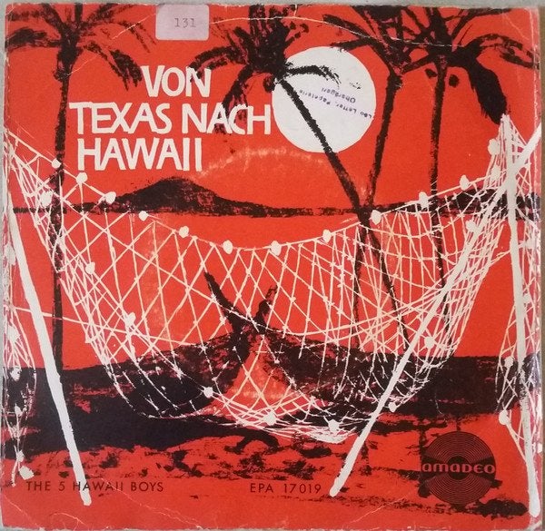 The 5 Hawaii Boys – Von Texas Nach Hawaii / Single/ NM /20-6, Ophalen of Verzenden