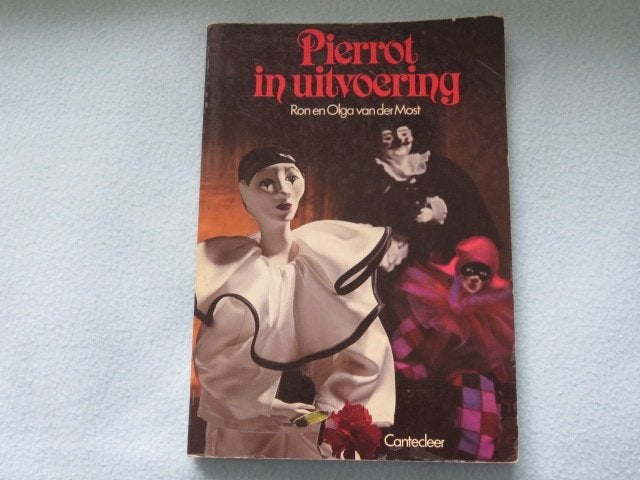 Boek: Pierrot in uitvoering door Ron en Olga van der Most, Ophalen of Verzenden, Zo goed als nieuw, Poppen maken, Ron en Olga van der Most