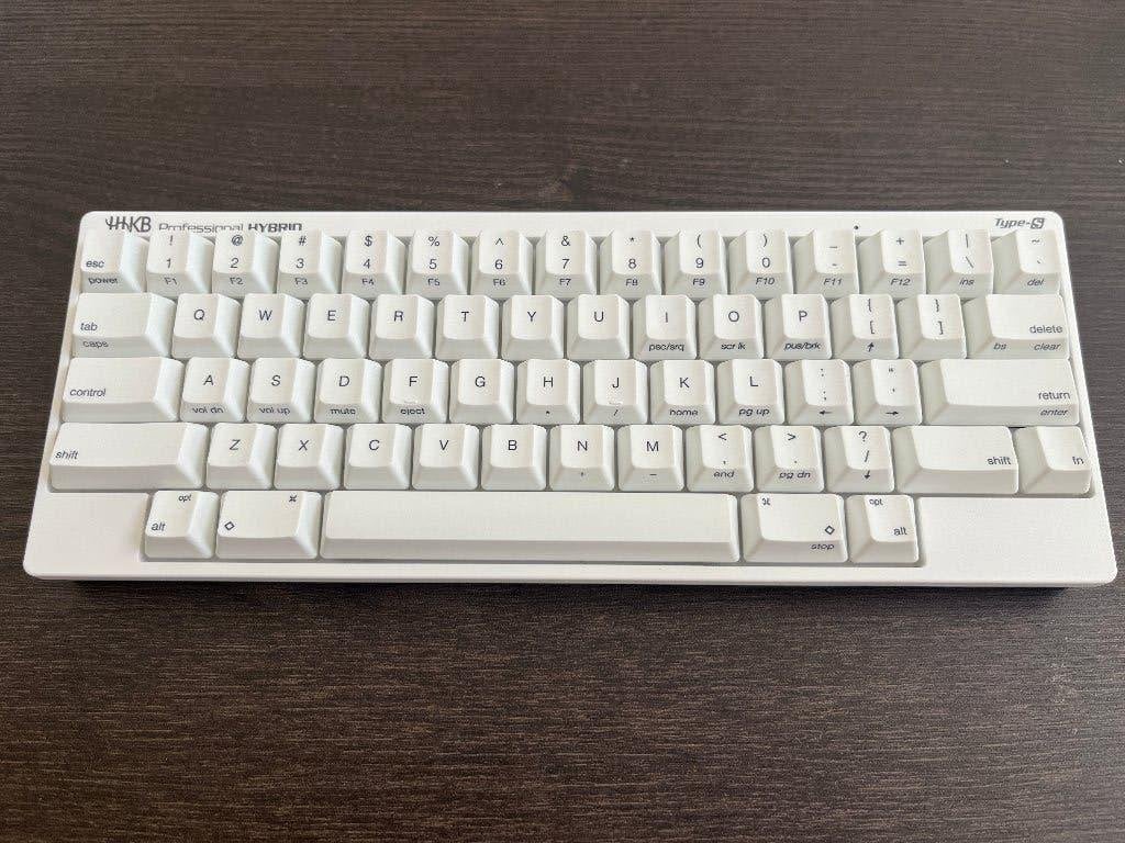 HHKB Professional Hybrid Type-S (Snow), Computers en Software, Toetsenborden, Verzenden, Qwerty, Zo goed als nieuw
