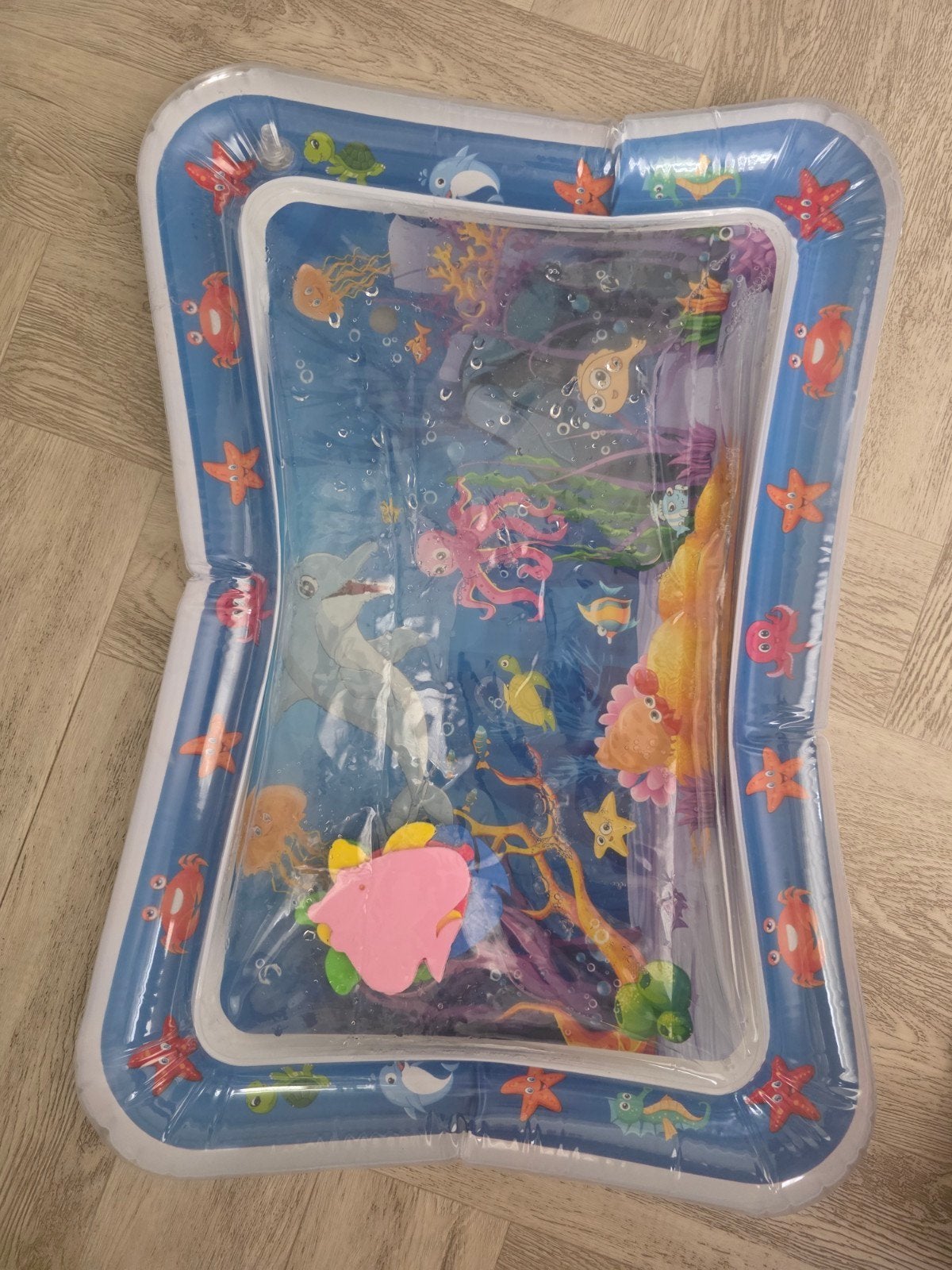 Opblaasbaar waterspeelkleed voor baby's - Zeethema, Kinderen en Baby's, Ophalen, Zo goed als nieuw, Speelkleed