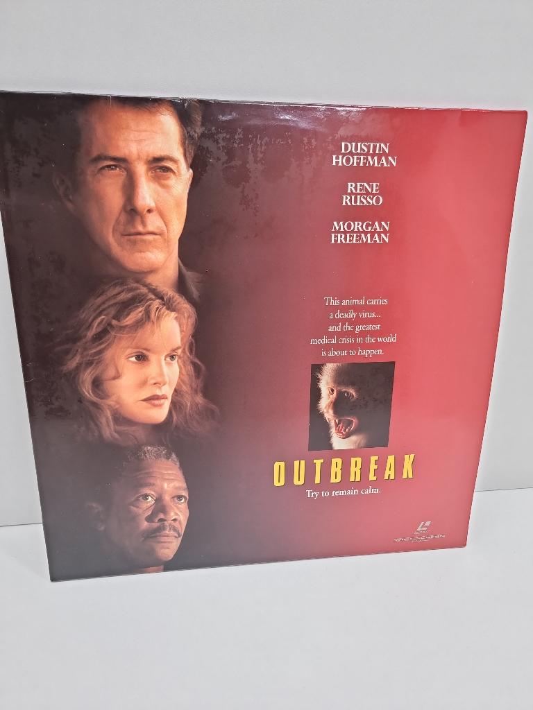 Outbreak Laserdisc NTSC Engels AC3, Alle leeftijden, Ophalen of Verzenden, Gebruikt, Drama