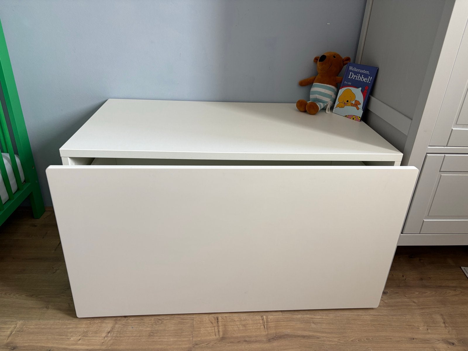 IKEA Småstad opbergkist speelgoedkist wit 52x58x90, Ophalen, Zo goed als nieuw, Overige typen