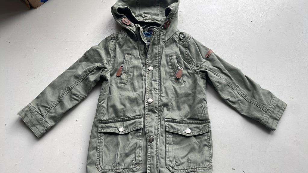 C&A Palomino Parka Zomerjas Khaki Legergroen Maat 110, Ophalen of Verzenden, Gebruikt, Jongen of Meisje, Jas