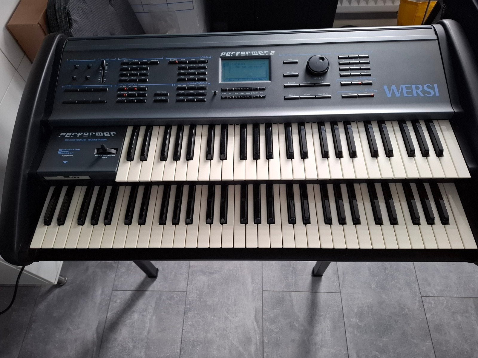 Wersi Performer 2 met elektronische storing, Gebruikt, Midi-aansluiting, Overige aantallen, Ophalen
