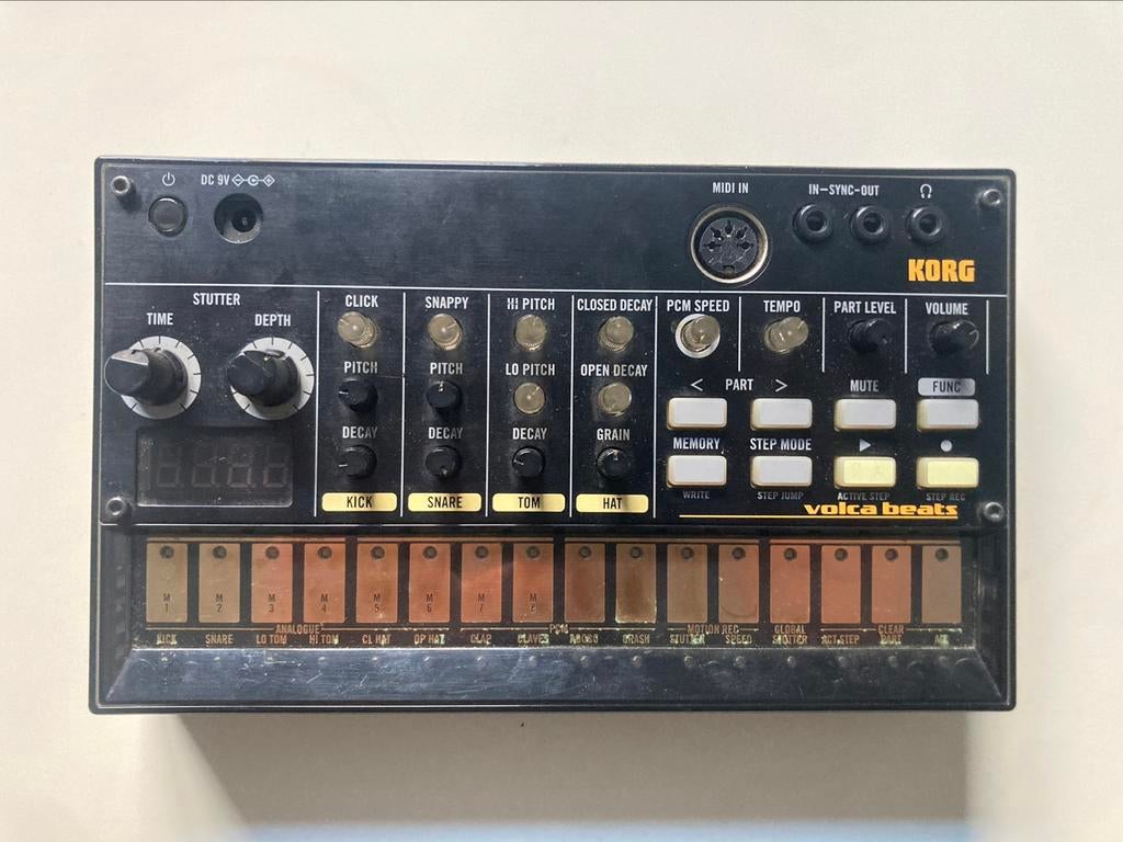 Korg Volca Beats, Muziek en Instrumenten, Drumcomputers, Ophalen of Verzenden, Gebruikt, Korg