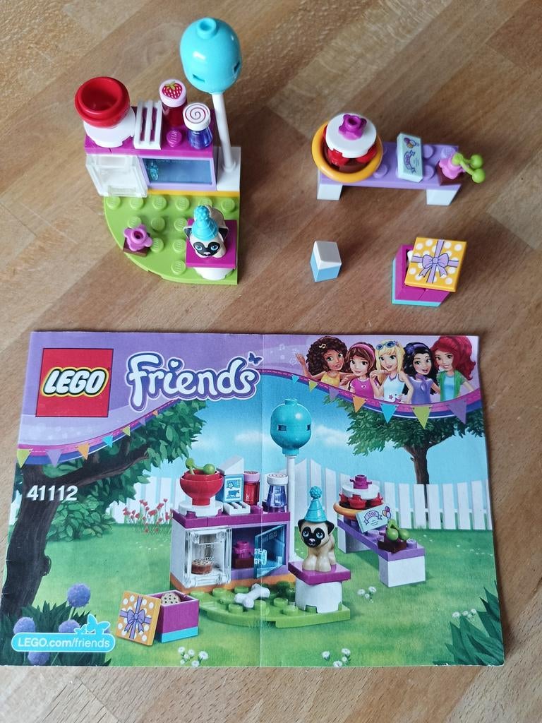 Lego Friends 41112 Feestje met de puppy, Ophalen of Verzenden
