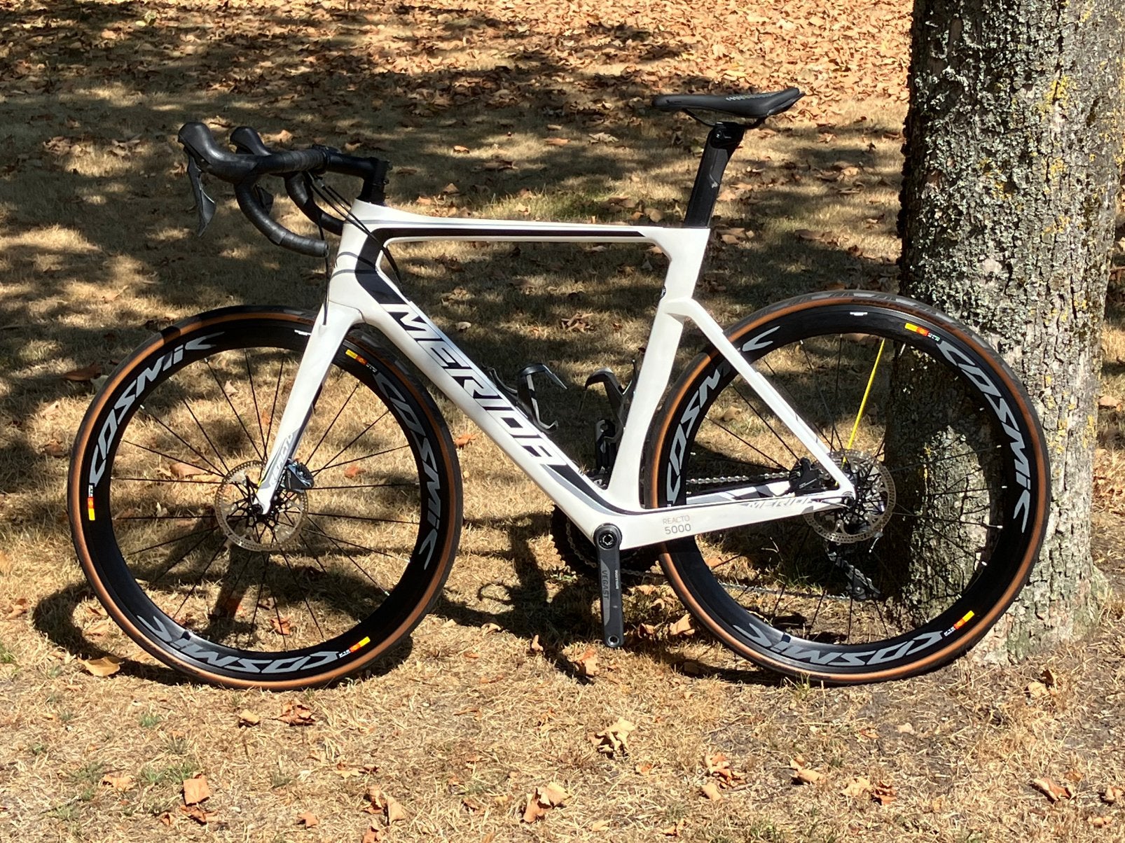 Merida Reacto 5000 disc, Fietsen en Brommers, Fietsen | Racefietsen, Zo goed als nieuw, Heren, Overige merken, Meer dan 20 versnellingen