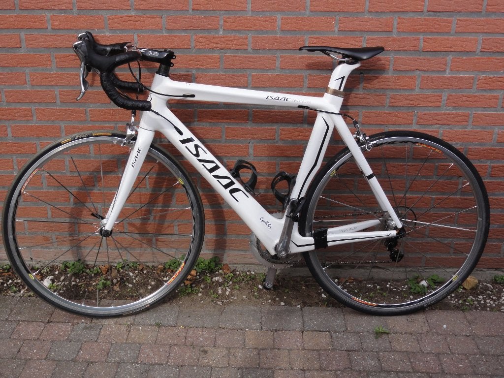 ISAAC Meson full CARBON en full groep DURA ACE 455 euro, 28 inch, Carbon, Velgrem, Zo goed als nieuw