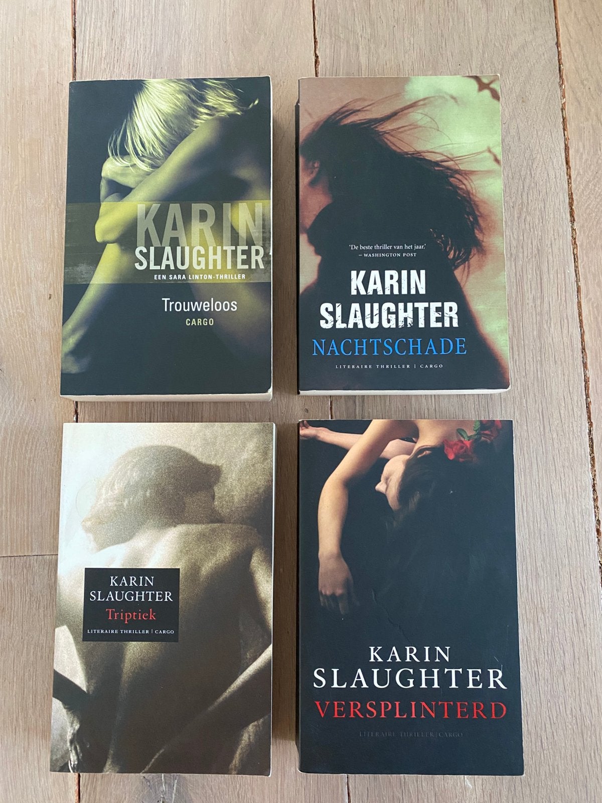4x boeken Karin Slaughter, Ophalen, Gelezen
