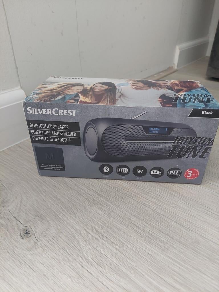 SilverCrest Bluetooth Speaker Rhythm Tune (Nieuw), Ophalen, Nieuw, Radio
