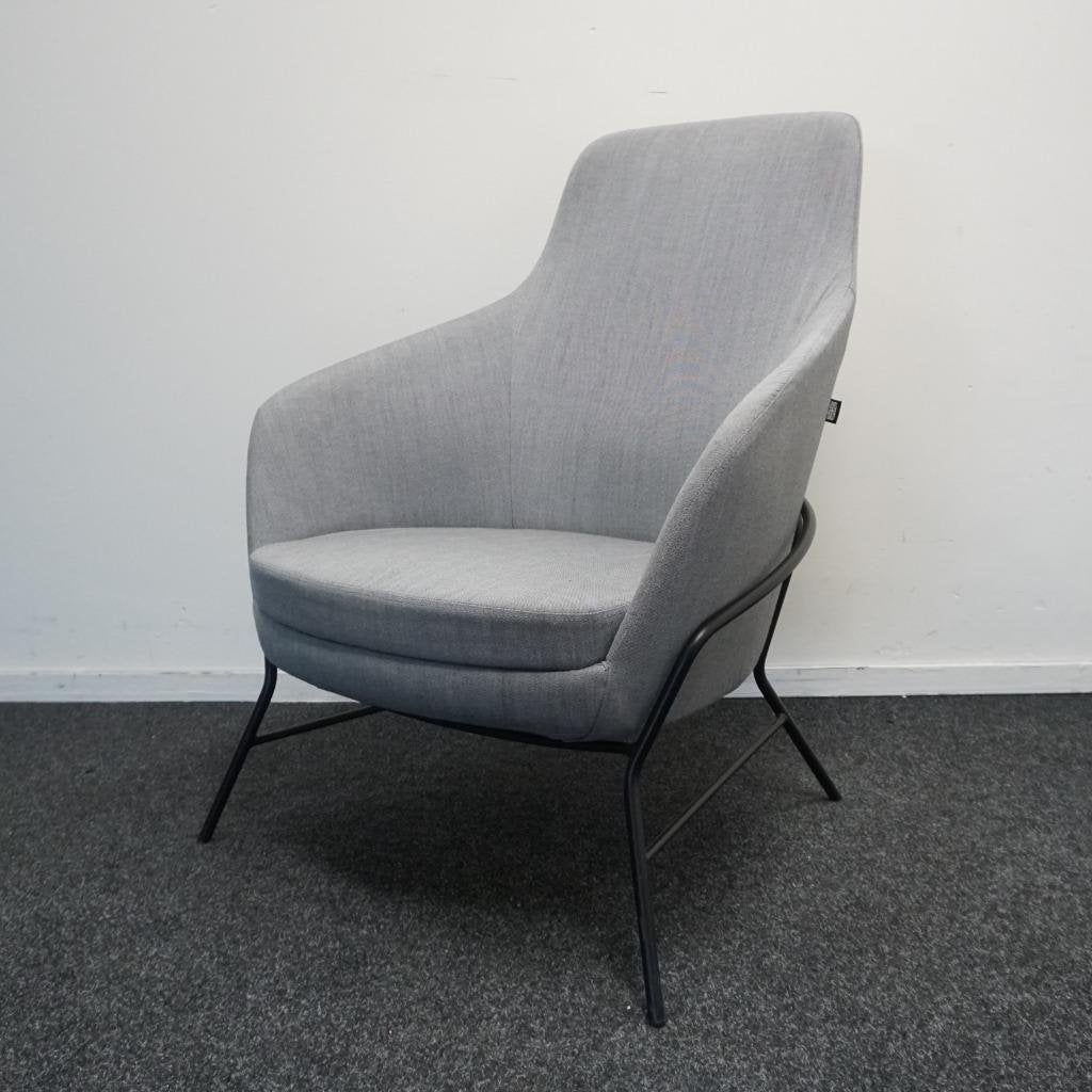Frövi Dive Design Fauteuils | Grijs / Zwart | Design Stoelen
