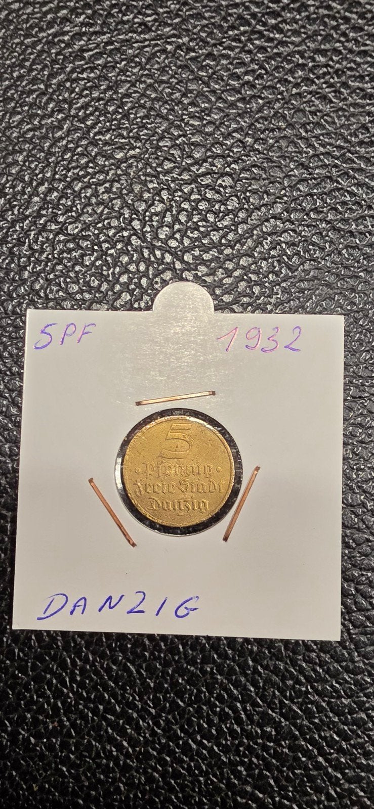 Duits notgeld 5 pfennig 1932 Danzig, Ophalen of Verzenden, Duitsland