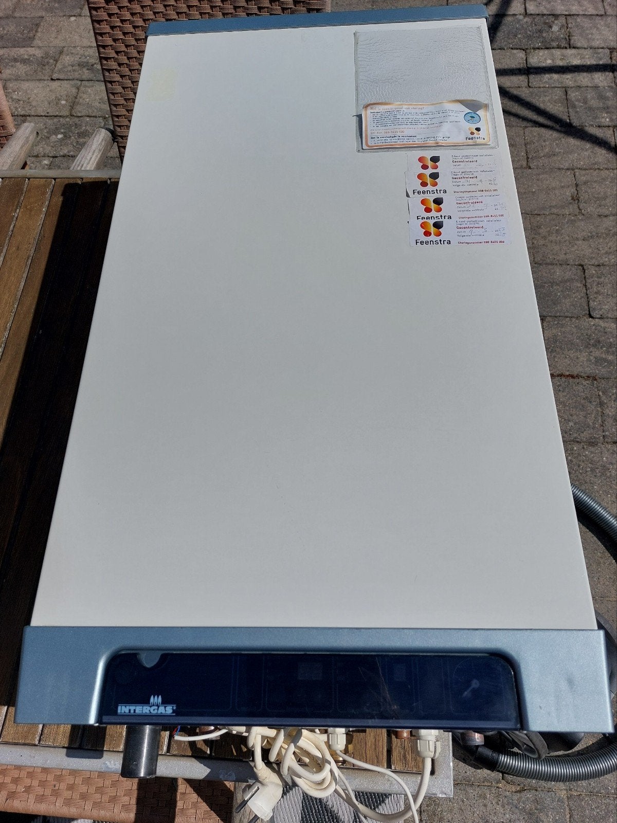 nette cv ketel Intergas Kombi kompakt HR36, weinig gebruikt, Aardgas, Geiser, Ophalen of Verzenden, Zo goed als nieuw
