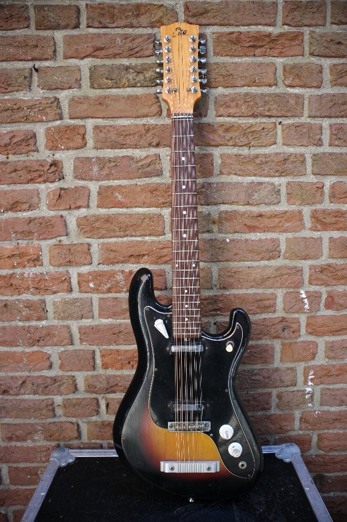 EKO Cobra XII – vintage 12-snarige elektrische gitaar, Muziek en Instrumenten, Ophalen of Verzenden, Gebruikt, Solid body, Overige merken