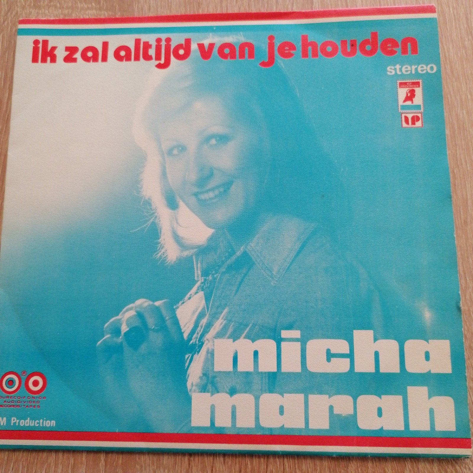 Micha Marah /ik zal altijd van je houden, Cd's en Dvd's, Ophalen of Verzenden, Gebruikt, Overige formaten, Levenslied of Smartlap
