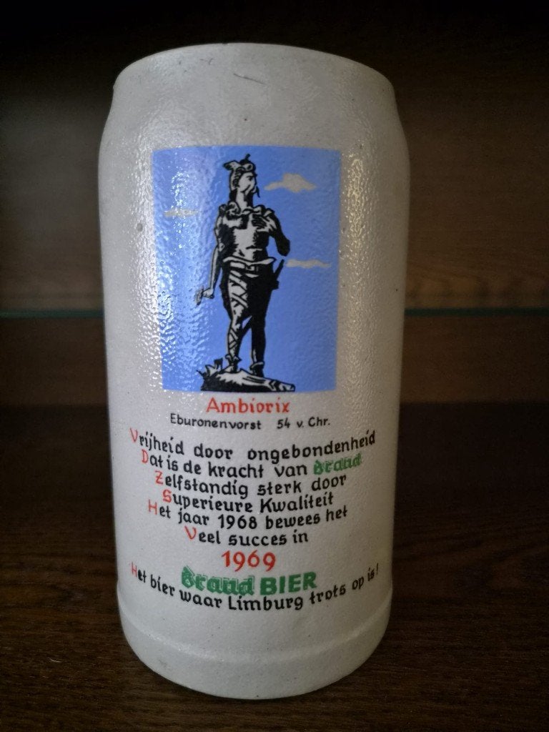 Brand Bier pul 1968, Verzamelen, Biermerken, Ophalen, Zo goed als nieuw, Pul(len), Brand