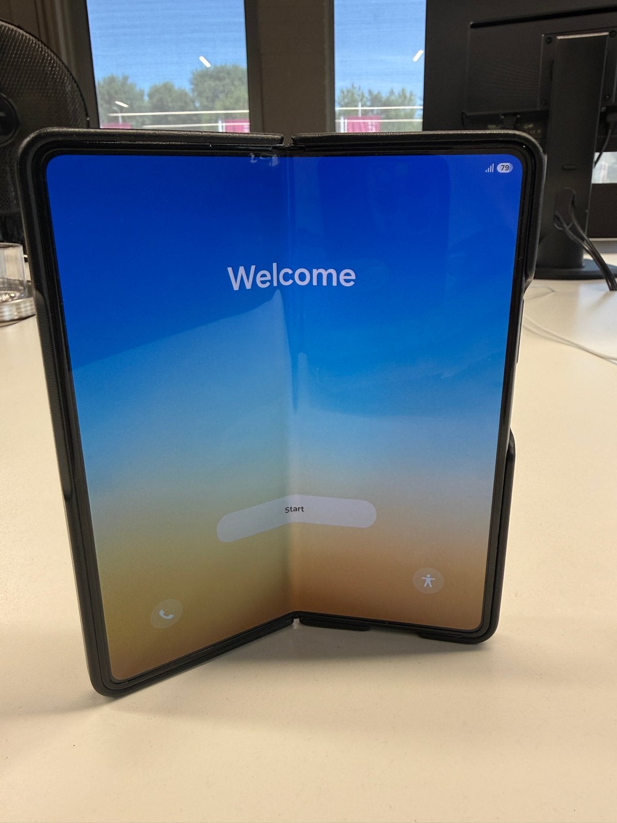 Samsung Galaxy Z Fold 5 - Zo goed als nieuw, Inklapmodel, Ophalen of Verzenden, Zo goed als nieuw, Zonder simlock