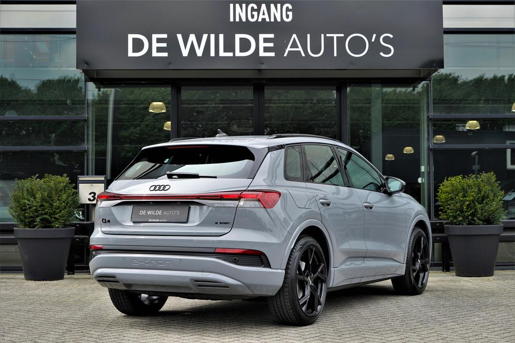 Audi Q4 e-tron 35 S Edition Kieselgrijs 21-inch Stoelverwarm, Automaat, Gebruikt, Zwart, Origineel Nederlands