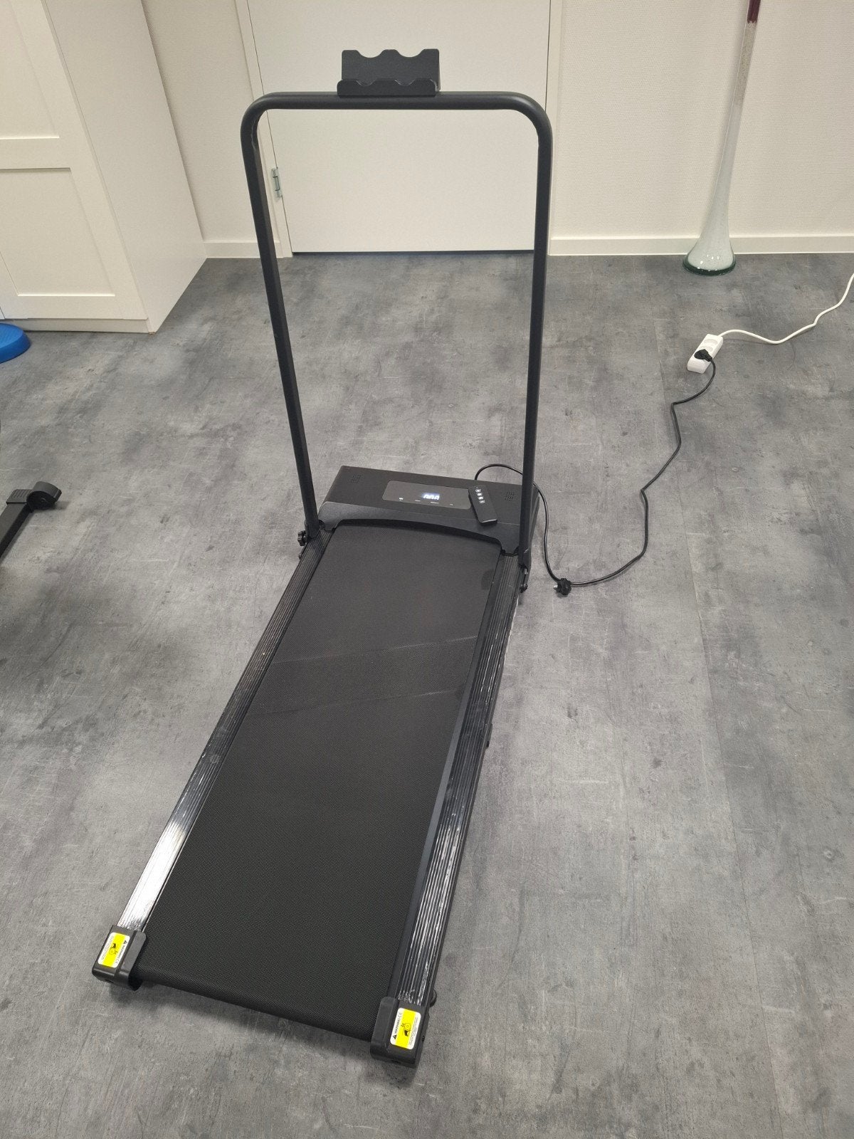 Walking pad met beugel, Ophalen, Zo goed als nieuw, Loopband
