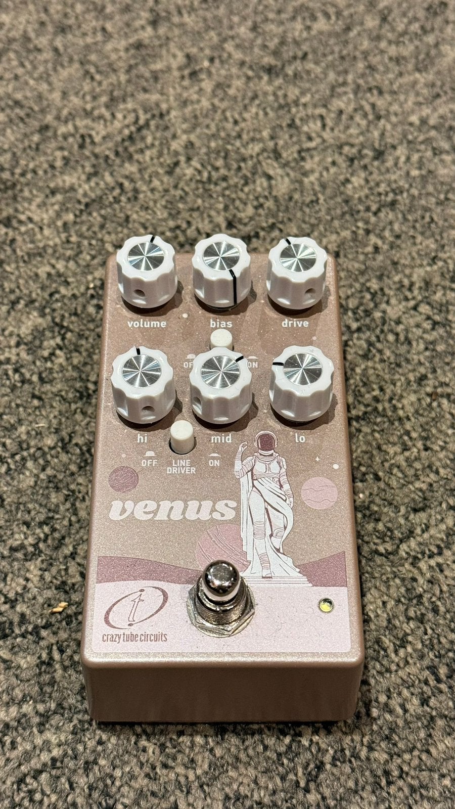 Crazy tube circuits - Venus, Muziek en Instrumenten, Effecten, Ophalen of Verzenden, Zo goed als nieuw, Distortion, Overdrive of Fuzz