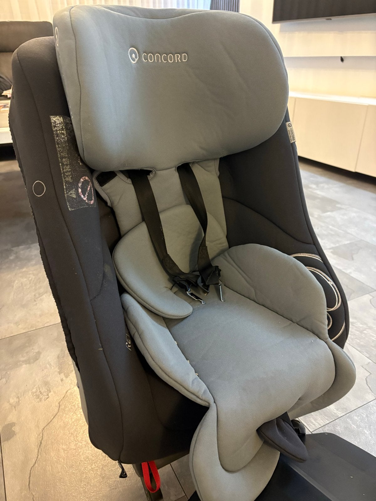 Concord Reverso.Plus autostoel - stevig en veilig, Kinderen en Baby's, Autostoeltjes, Gebruikt, 0 t/m 18 kg, Zijbescherming, Isofix