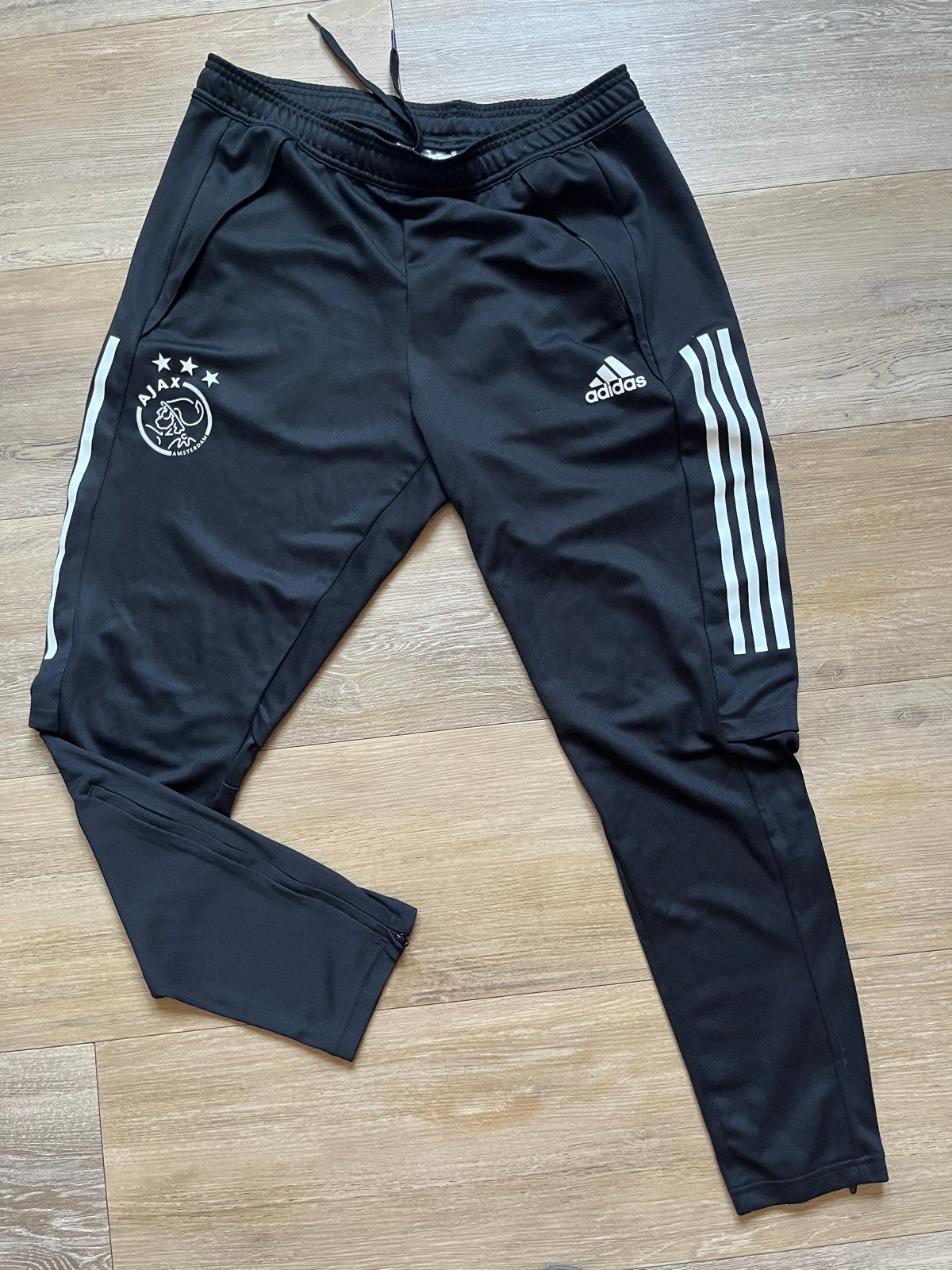 Adidas Ajax trainingsbroek maat L, Maat 52/54 (L), Zwart, Nieuw, Ophalen of Verzenden
