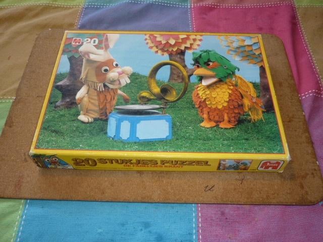 Mooie Fabeltjeskrant legpuzzel en is helemaal compleet, Ophalen of Verzenden, 10 tot 50 stukjes, Zo goed als nieuw, 4 tot 6 jaar