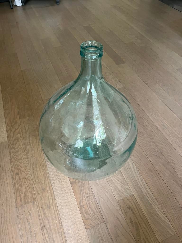 Grote glaze vaas, Huis en Inrichting, Woonaccessoires | Vazen, Ophalen, Overige kleuren, 50 tot 75 cm, Glas